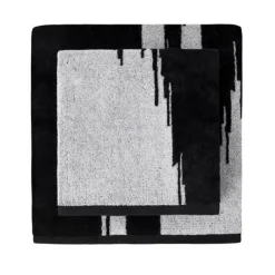 Set 2 asciugamani ospite in spugna Missoni SKUNK 601 Black&White