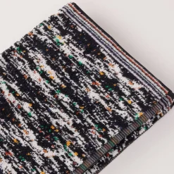 Set 2 Asciugamani Ospite Missoni Home Twist 160 Nero | 40x60