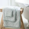 Set 1+1 - Asciugamano e ospite PIP STUDIO Tile de Pip Light Blue