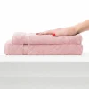Set 1+1 asciugamano viso e ospite Rosa confetto COGAL RANGER 650 gr