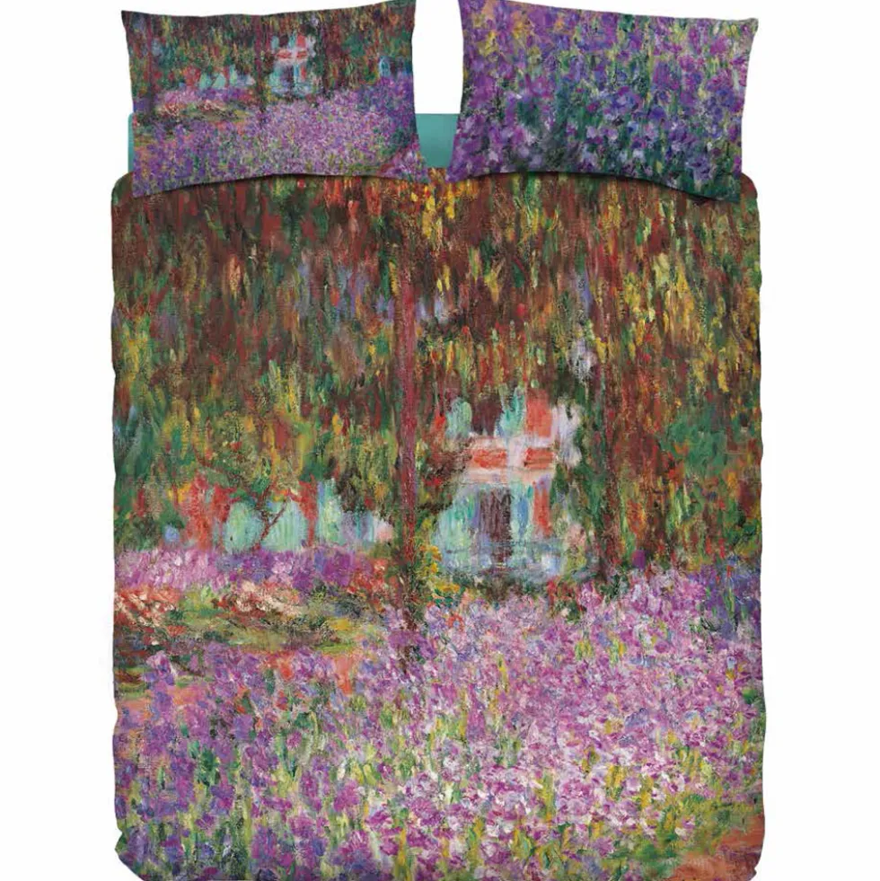 Set copripiumone Bassetti Piazza e mezza Il giardino dell’artista a Giverny