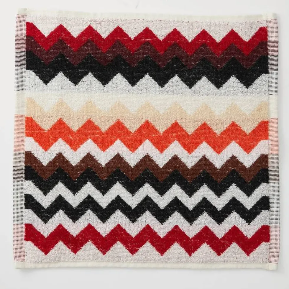 Set 6 Lavette in spugna MISSONI HOME BEST 156 chevron toni caldi