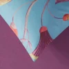 SET LENZUOLA-COPRILETTO PAPIRO turchese Bassetti matrimoniale
