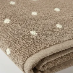 Set Spugne Bagno 1+1 Emanuela Galizzi San Diego Noisette a pois