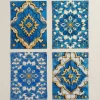 Set 4 Strofinacci Cucina Azulejos 50x70 | Stile Mediterraneo
