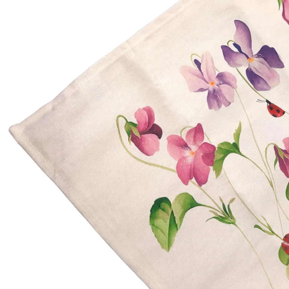 Set 2 strofinacci da cucina BLOOMING Vallesusa floreale