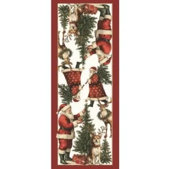 TAG HOUSE Runner Natalizio in Cotone 55x150 cm Nikolaus