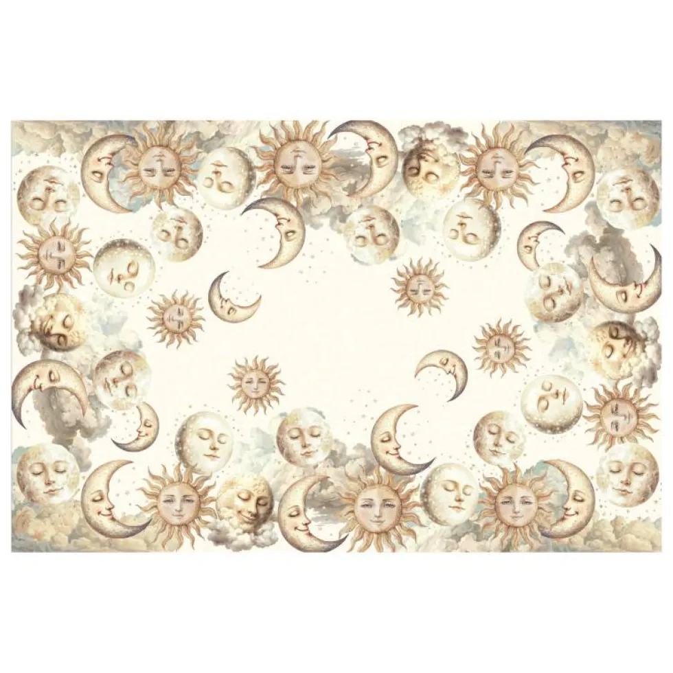 TAG HOUSE Tovaglia Sole Luna Beige