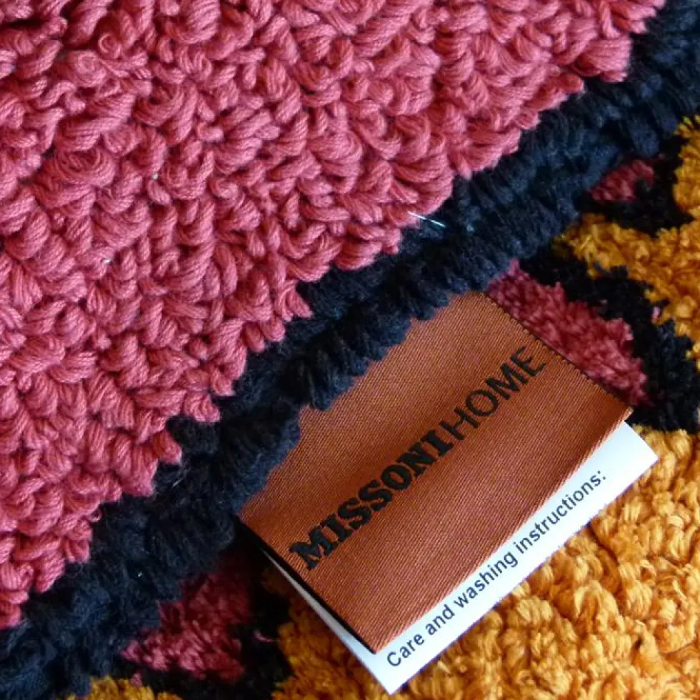Tappeto bagno Missoni Home 80 cm diametro multicolor PARMA 1