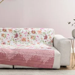 Telo Arredo Bassetti Granfoulard Casablanca P1 - Eleganza floreale Malva