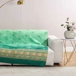 Telo Arredo Bassetti Granfoulard Pallavicino V1 Verde Oliva – 350x270 cm