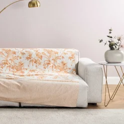 Telo Arredo Bassetti Granfoulard Ibiscus Tattoo 41 350x270 cm - Crema Albicocca