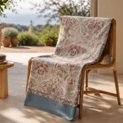 Telo arredo copritutto in cotone 270x270 cm GABEL MAGIA grigio