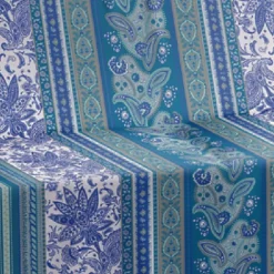 Telo Arredo Foulard Copritutto Copridivano Mumbai orientale blu