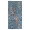 Telo bagno doccia 70x140 in spugna PIP STUDIO Secret Garden blu