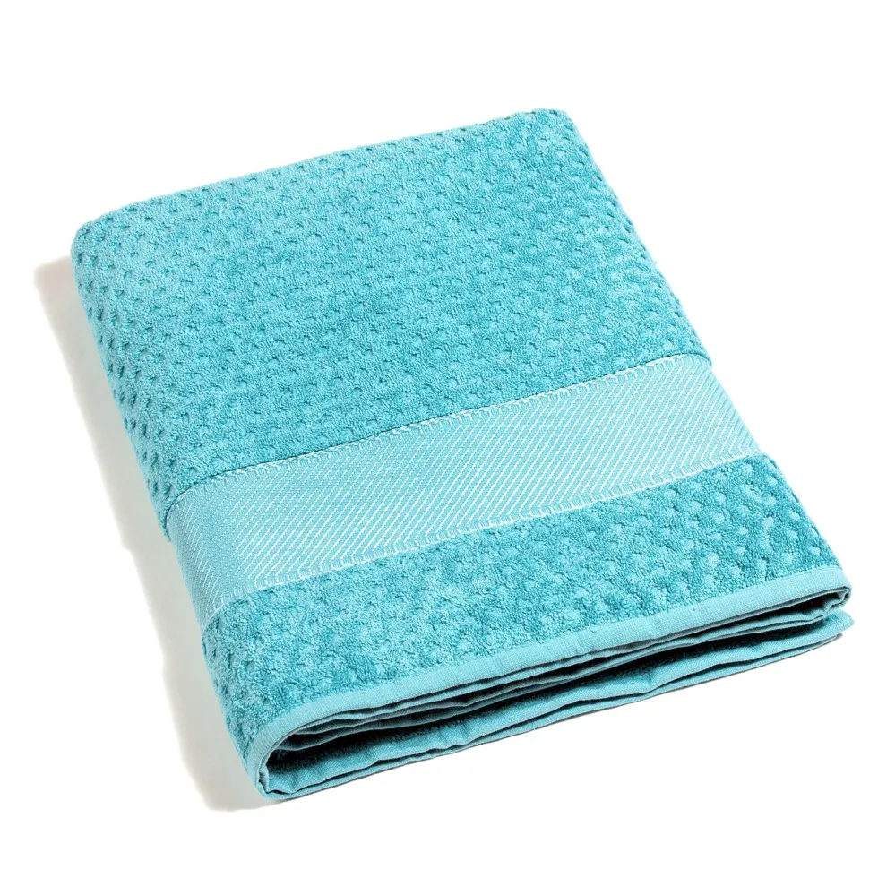 Telo bagno 100x150 cm CALEFFI Sirena spugna tinta unita - vari colori