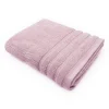 Telo da bagno e doccia 90x170 in spugna 650 gr rosa tinta unita