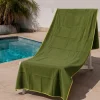 Telo Microfibra Assorbente e Morbido Active 90x170 verde