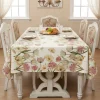 Tovaglia Botanica Tag House Paper 150x180 | Rosa Naturale