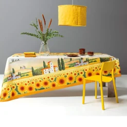 Tovaglia GIRASOLI perfetta per una cena estiva