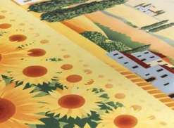 Tovaglia GIRASOLI perfetta per una cena estiva