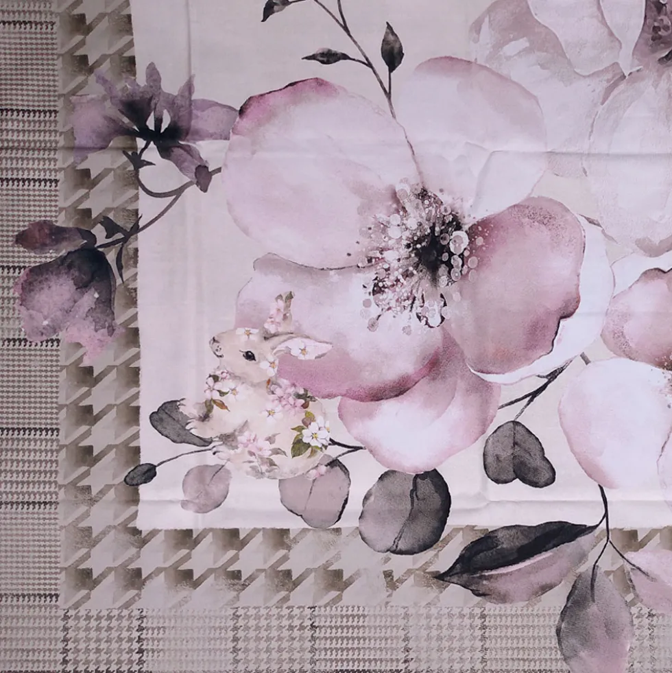 Tovaglia RANDI rettangolare in cotone 150x220 cm BLOOM - vari colori
