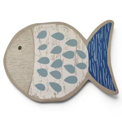 Tovaglietta Americana per Bambini Pesce Azzurro | 100% cotone