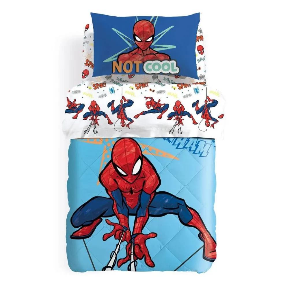 Trapunta invernale singola SPIDERMAN COOL Caleffi MARVEL