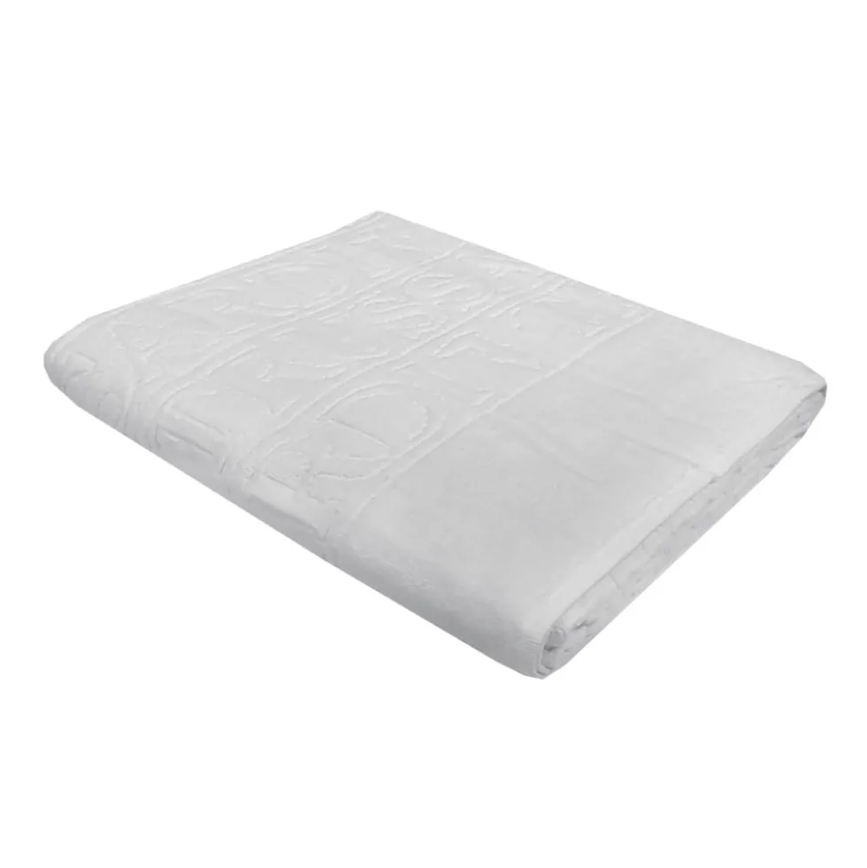 Trussardi telo da bagno in spugna 95x150 OVERLOGO - vari colori